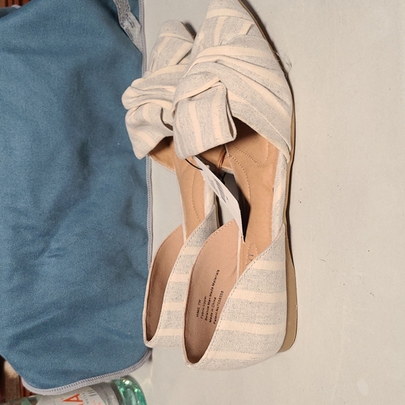 Lane Bryant fabric flats size 7W - Picture 5 of 7